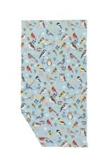 June Apothicarie All the Birds Double Sided Waffle Dish Towel
