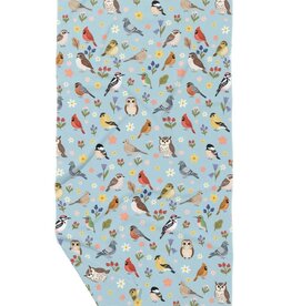June Apothicarie All the Birds Double Sided Waffle Dish Towel