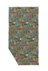 June Apothicarie Cabin Up North Double Sided Waffle Dish Towel