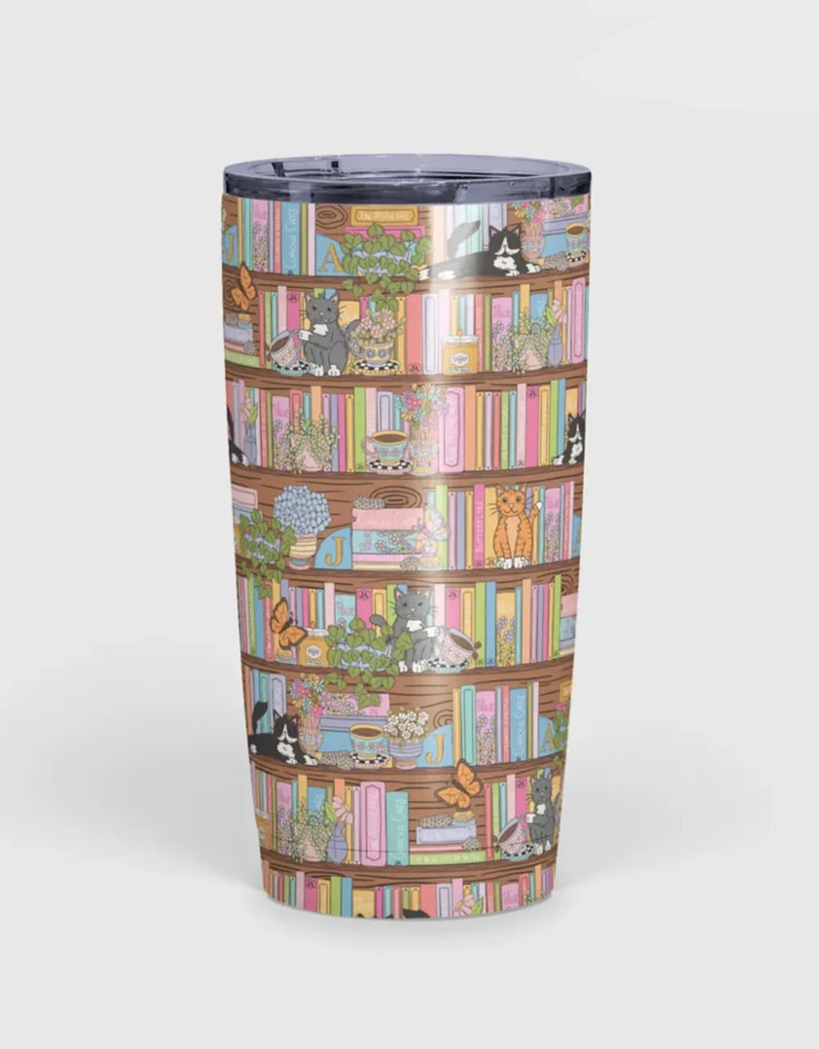 June Apothicarie The Bookshelf 20 oz Insulated Tumbler