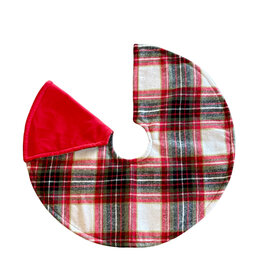 Collins Painting & Design 24" Noel Plaid Tree Skirt