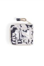 Kavu Zip Around Wallet - BW Fronds