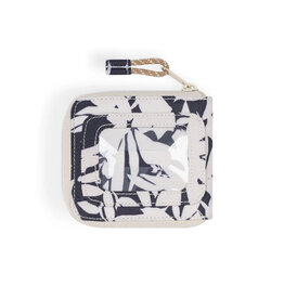 Kavu Zip Around Wallet - BW Fronds