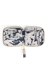 Kavu Zip Around Wallet - BW Fronds