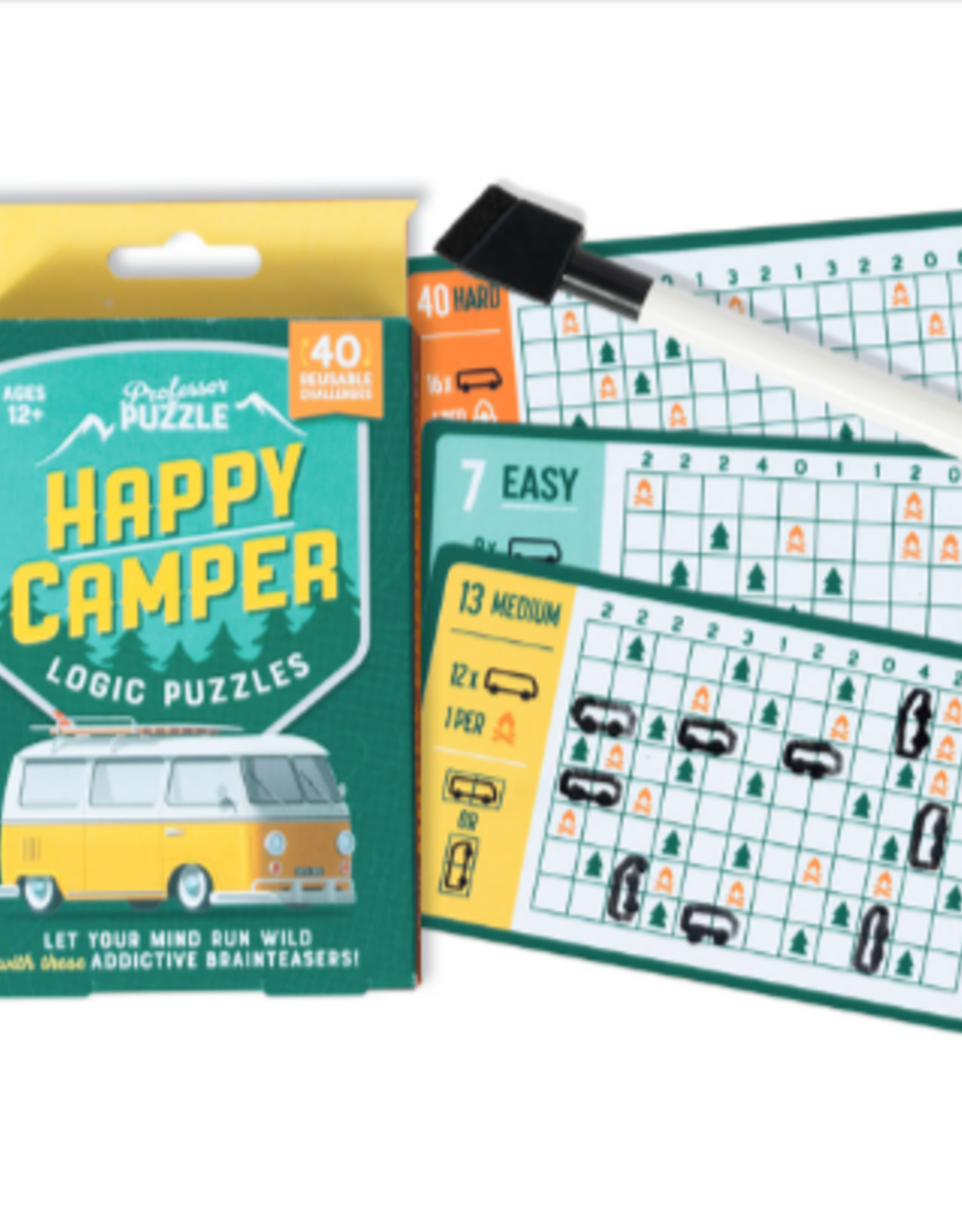 Professor Puzzle Happy Camper Logic Puzzles