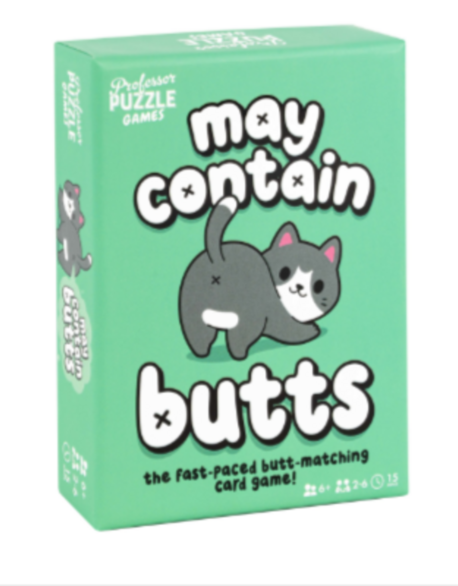Professor Puzzle May Contain Butts Card Game