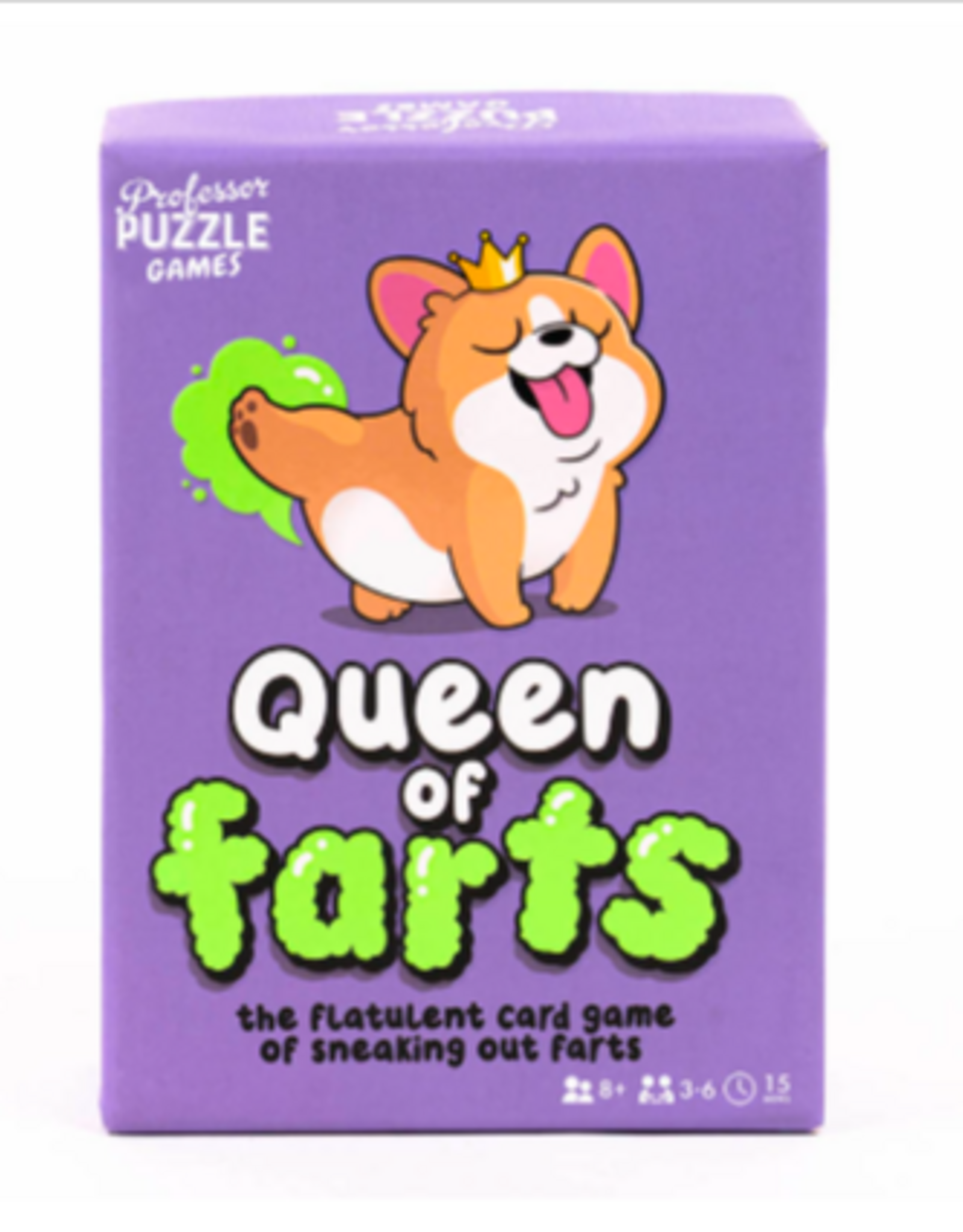 Professor Puzzle Queen of Farts Card Game