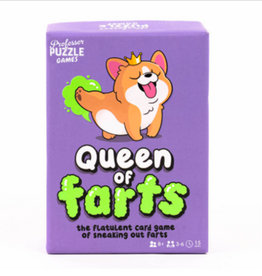 Professor Puzzle Queen of Farts Card Game