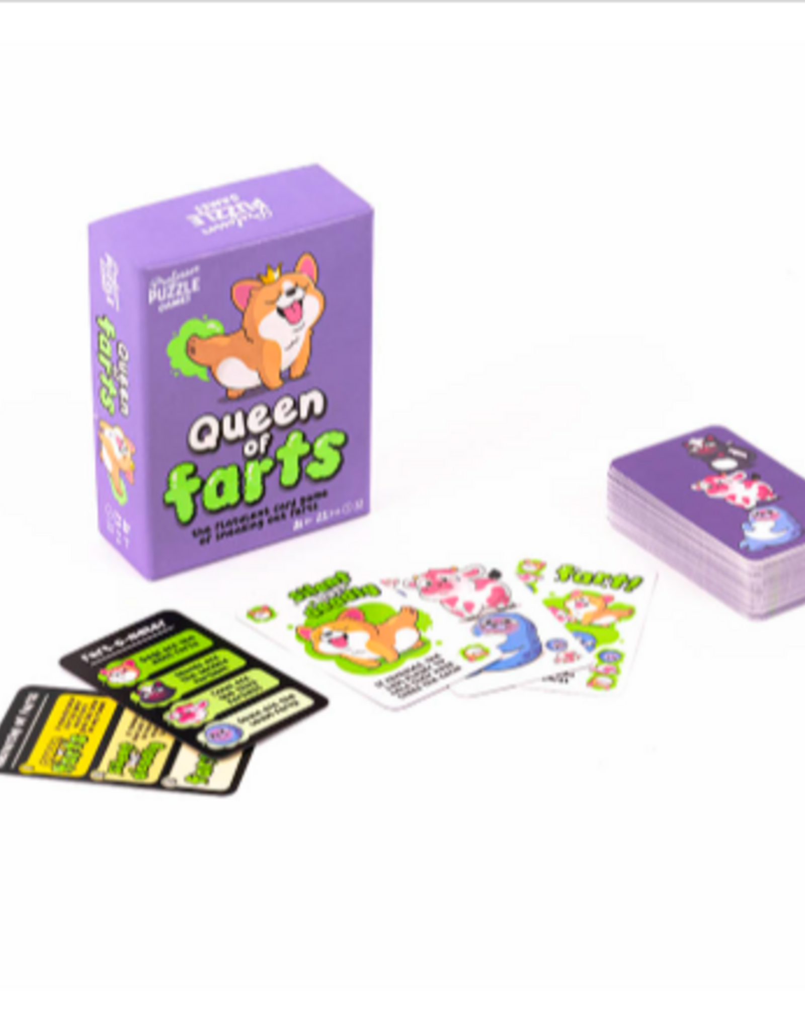 Professor Puzzle Queen of Farts Card Game