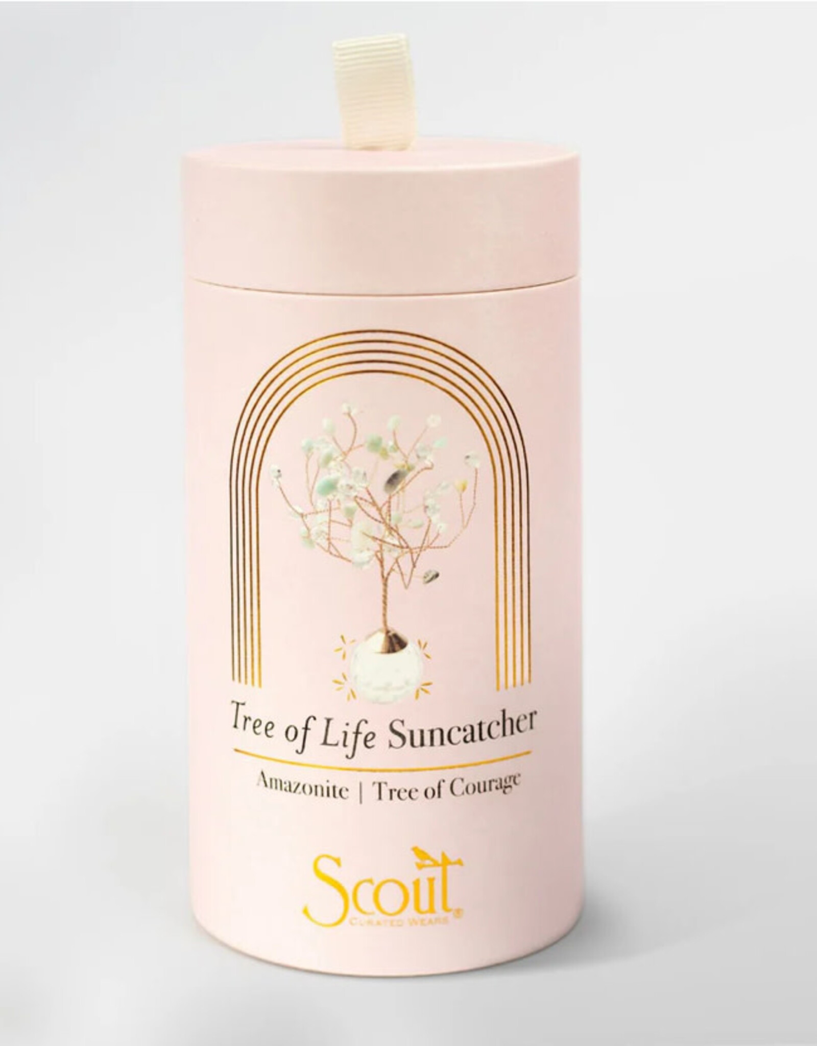 Scout Suncatcher Tree of Life - Amazonite/Courage/Gold