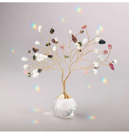 Scout Suncatcher Tree of Life - Tourmaline/Healing/Gold