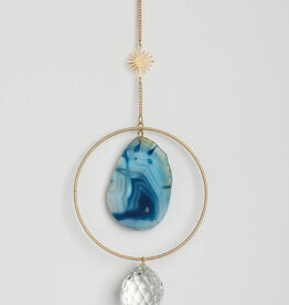 Scout Stone Suncatcher - Sun/Blue Agate