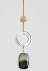 Scout Stone Suncatcher - Sun Rays/Black/Blue Agate