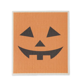 Design Imports Spooky Swedish Dishcloth - Jack-O-Lantern