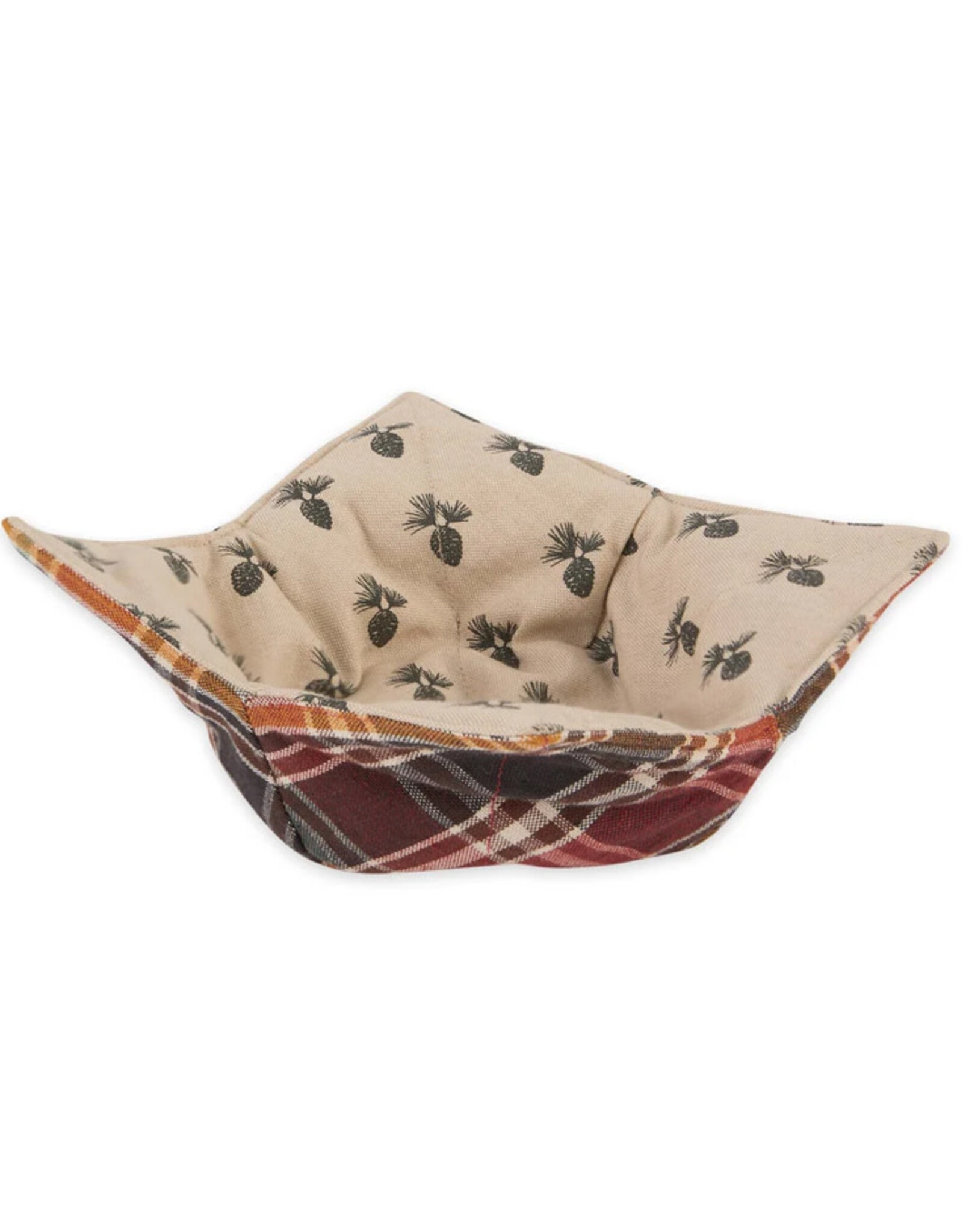 Demdaco Pine Cone Reversible Soup Bowl Cozy