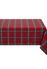 Design Imports Holiday Tartan Plaid Tablecloth - 60"x84"