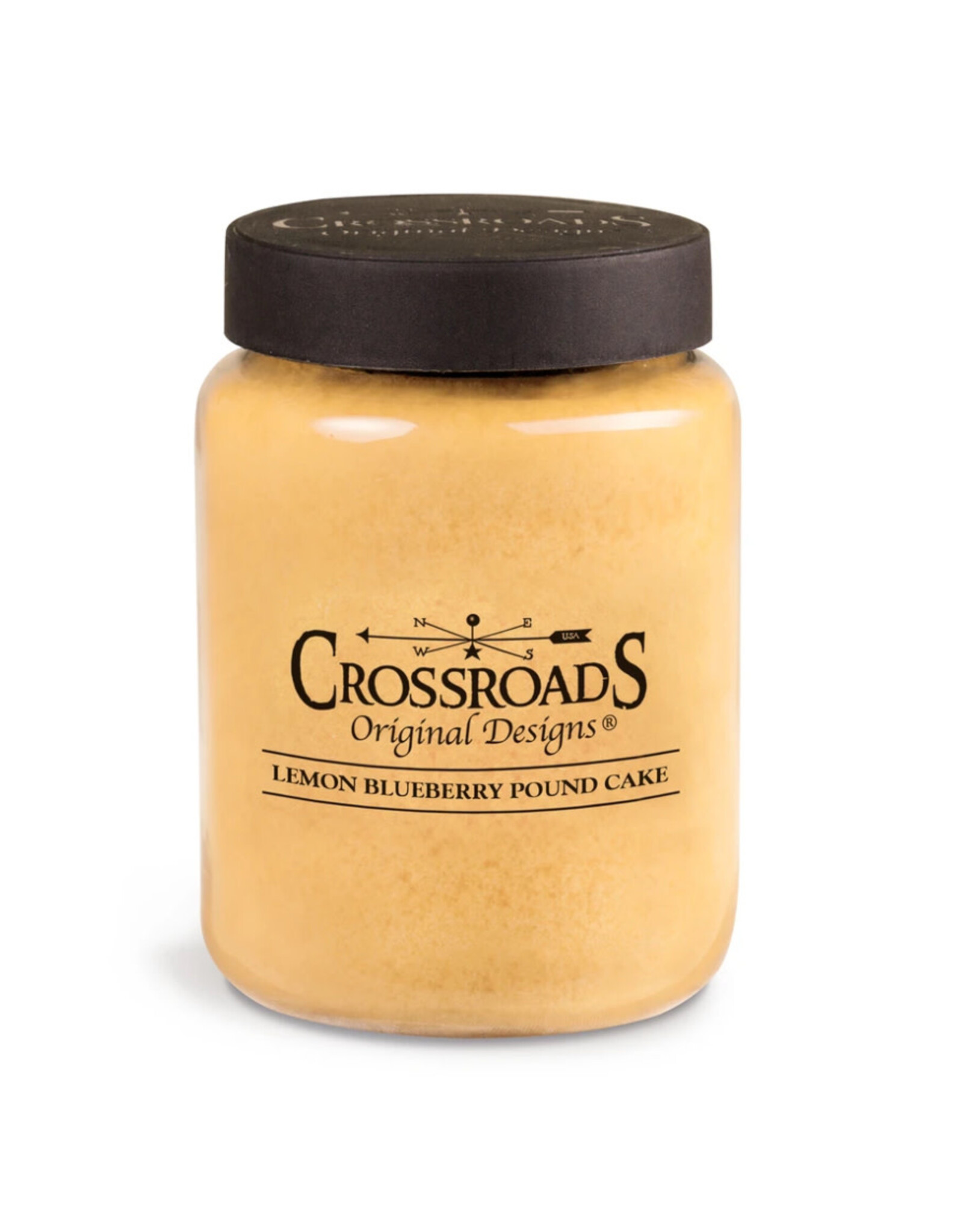Crossroads Candles August Fragrance of the Month - Lemon Blueberry Pound Cake Candle