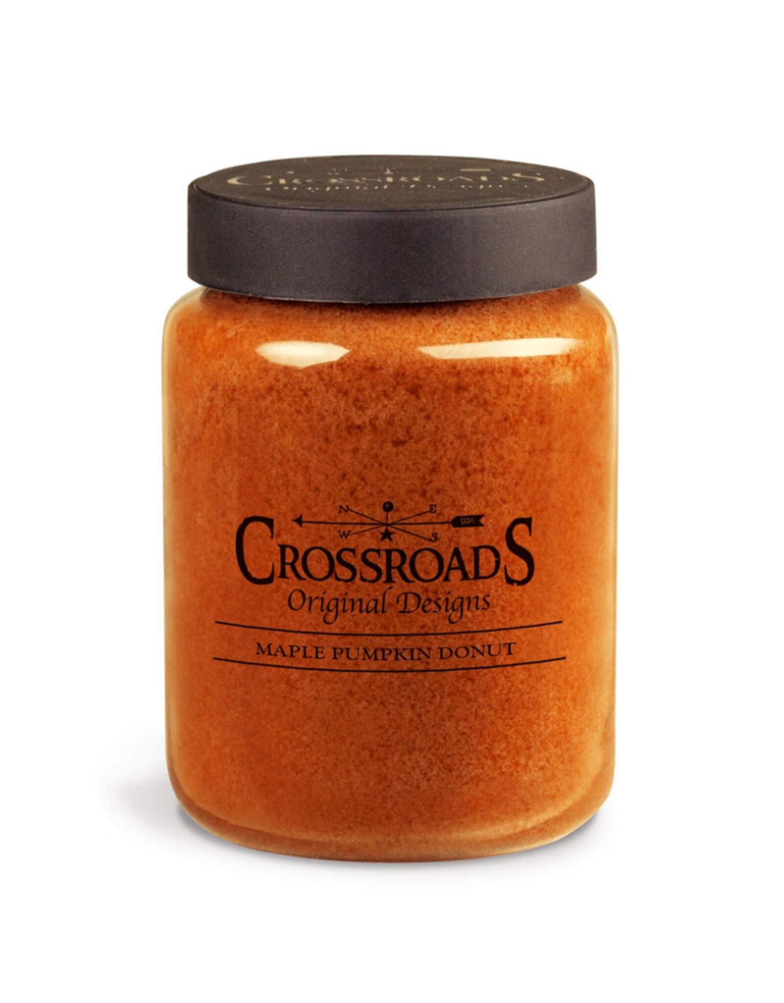Crossroads Candles Maple Pumpkin Donut Candle