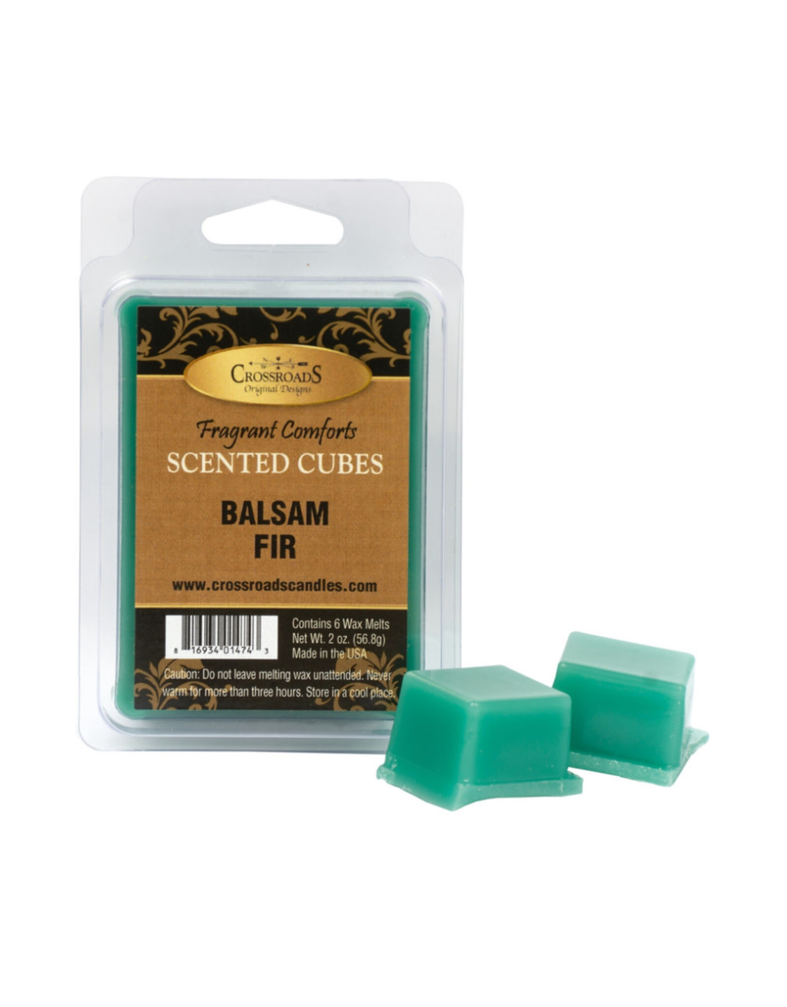 Crossroads Candles Balsam Fir Scented Cubes