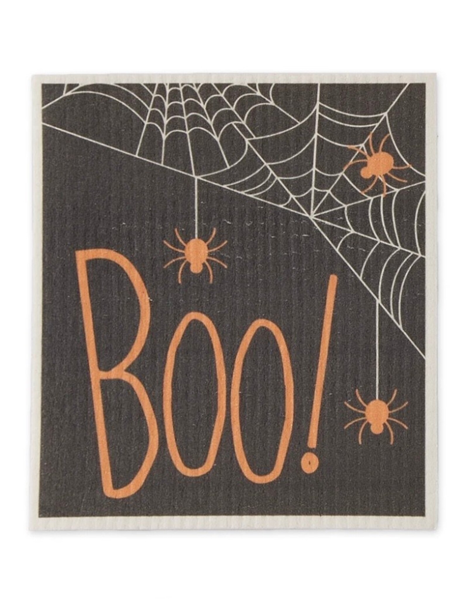 Design Imports Spooky Swedish Dishcloth - Boo!