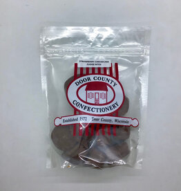 Door County Confectionery Milk Strawberry Cheesecake Fudge Bites