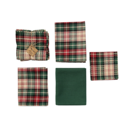 Park Designs 3 Dishtowels/1 Dishcloth Set - Winter Spice