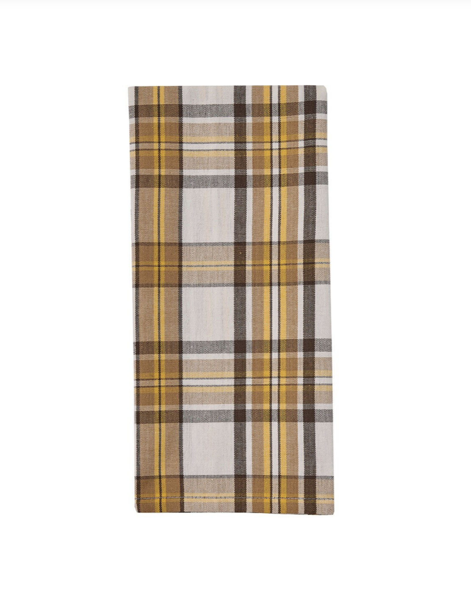 Park Designs Dishtowel - Maize Plaid