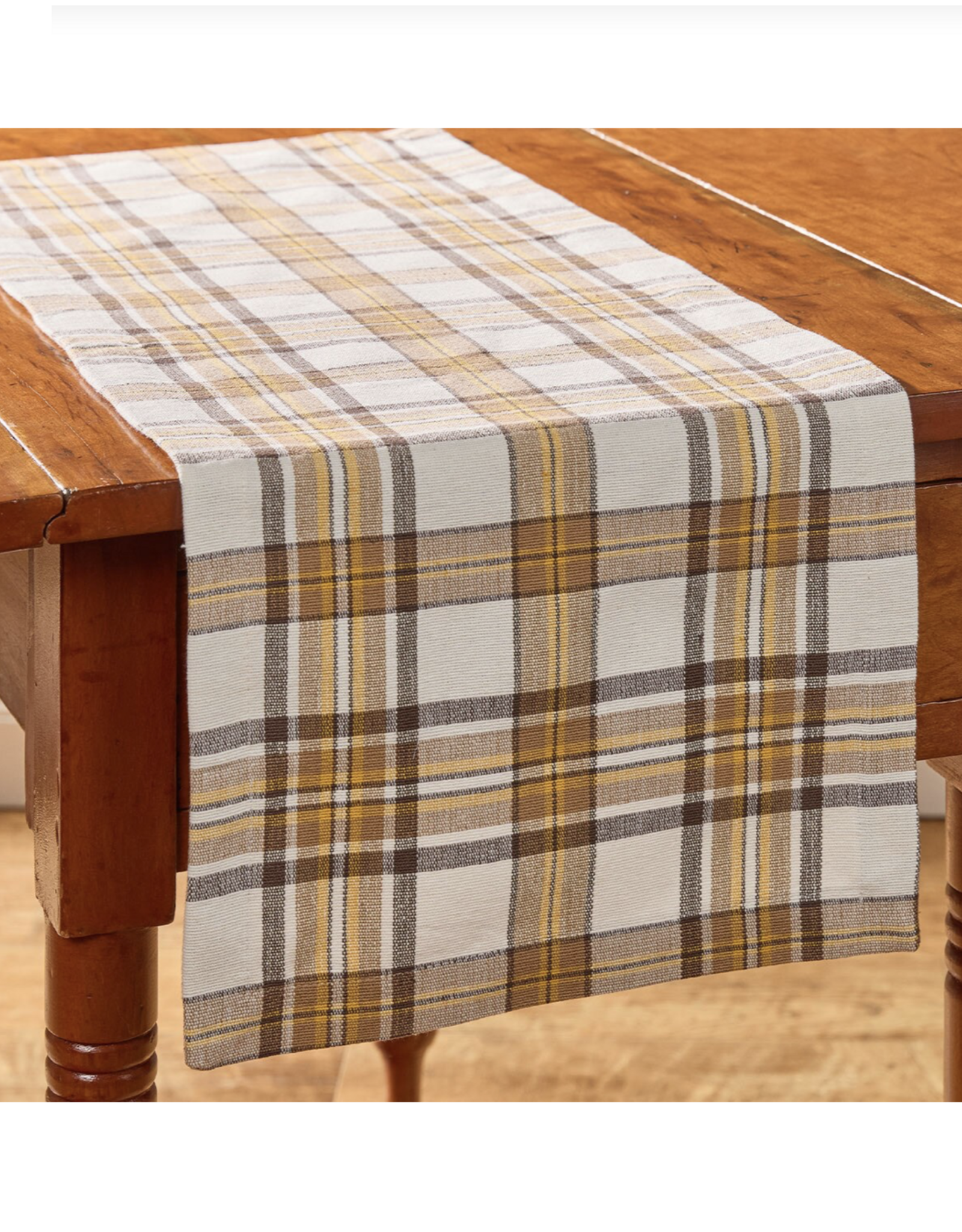 Park Designs 36" Table Runner - Maize Plaid
