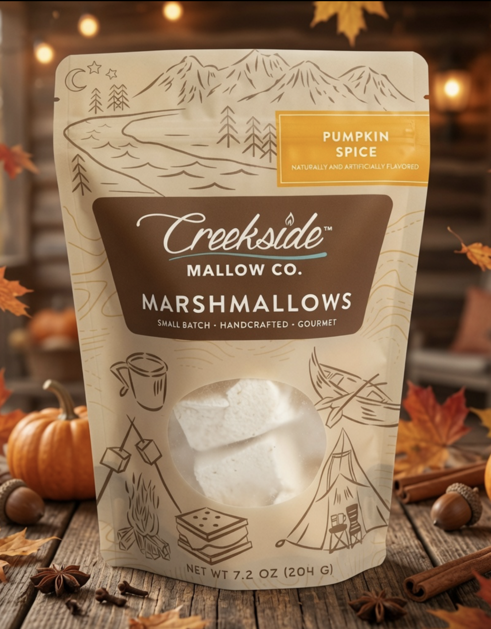 Creekside Mallow Co. Pumpkin Spice Mallows