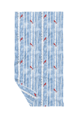 June Apothicarie Birch Cardinal Double Sided Recycled Dish Towel