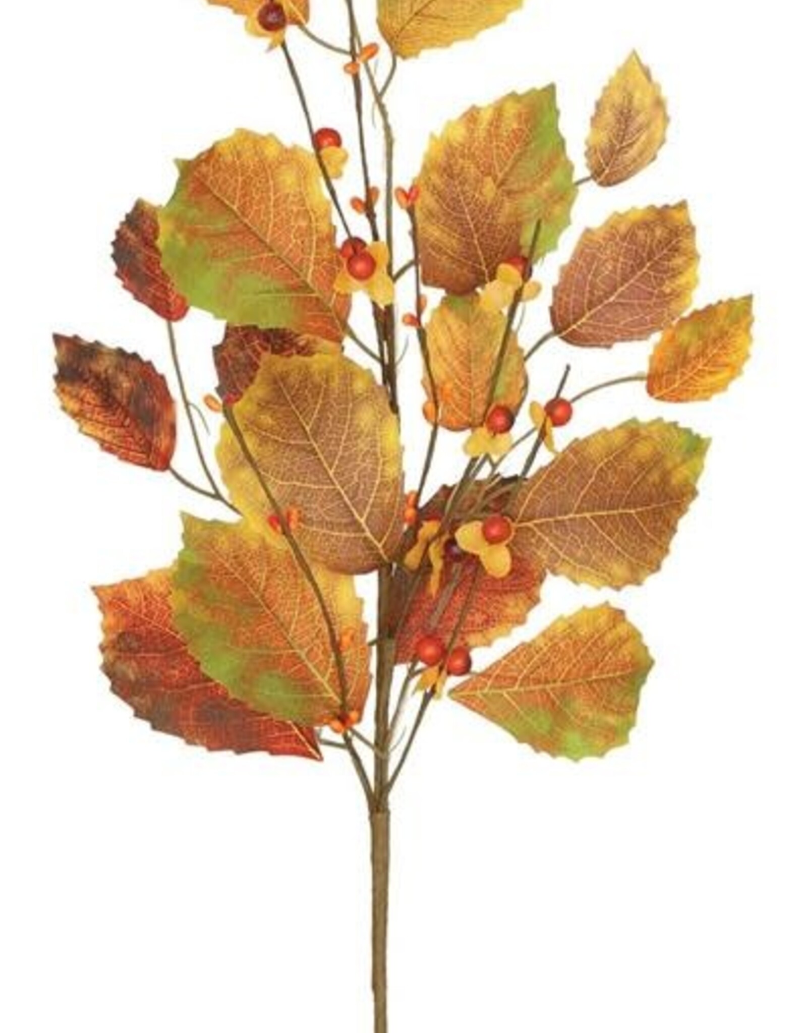 Select Artificials 21" Fall Leaf & Berry Pick