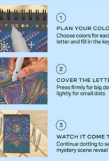 Lifelines FlowArt® - Dot-By-Letter - Into the Galaxy (Metallic)