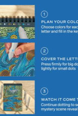 Lifelines FlowArt® - Dot-by-Letter - Majestic Earth (Metallic)