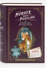 Chronicle Books Murder Most Puzzling: The Missing Will 500 Piece Puzzle