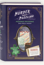 Chronicle Books Murder Most Puzzling: Poisoned Patisseri 500 Piece Puzzle