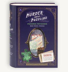 Chronicle Books Murder Most Puzzling: Poisoned Patisseri 500 Piece Puzzle