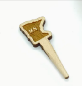 Cast & Carve Cribbage Peg Pair - Minnesota