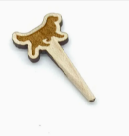 Cast & Carve Cribbage Peg Pair - Dog