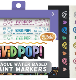 Ooly Opaque WaterBased Paint Markers - Metallic