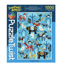 Something's Amiss Woodland Dalas 500 Piece Puzzle Twist