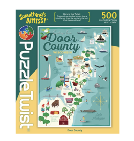 Something's Amiss Door County 500 Piece Puzzle Twist