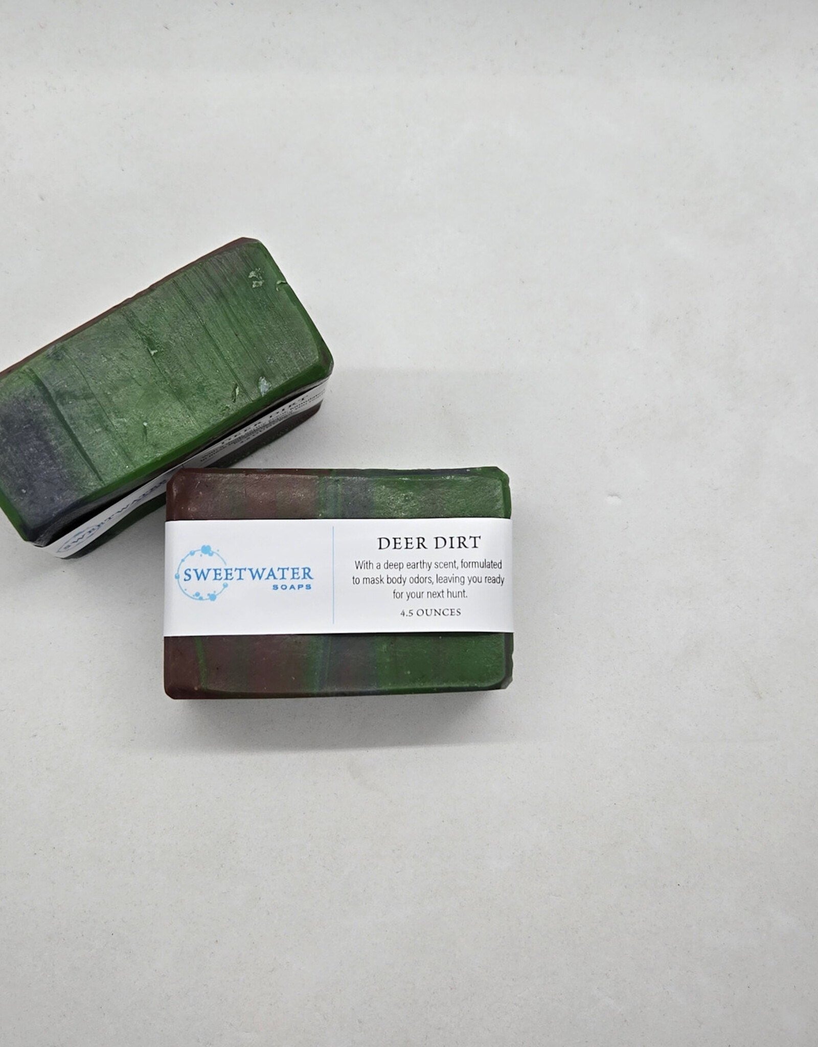 Sweetwater Soaps Deer Dirt Hunting Scent Bar Soap