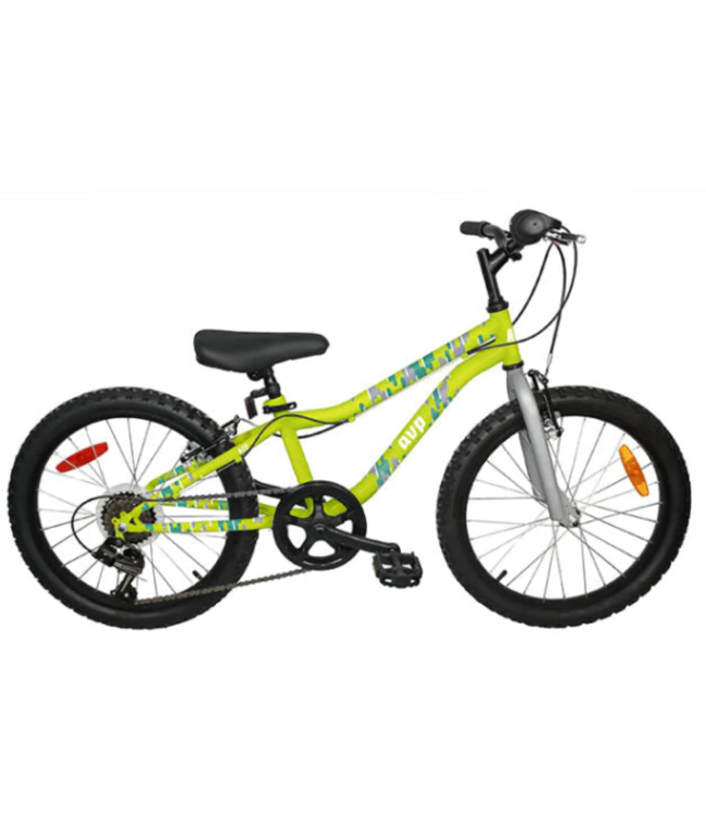 Action Vélo Plus AVP K20 7 vit Lime-gris garçon