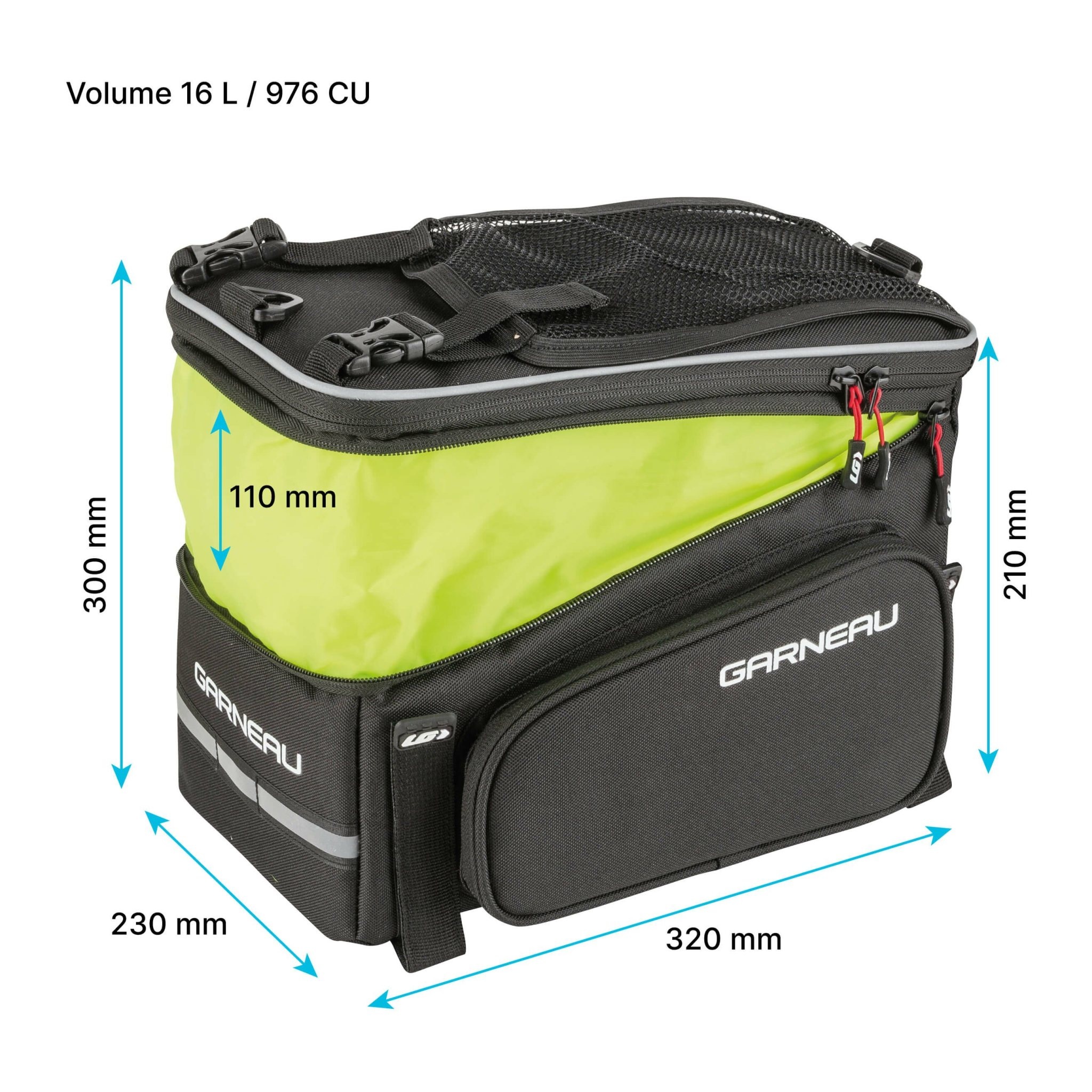 Garneau Sac Velo City Trunk 16 L 1493264 - St Pierre Sports de Sorel