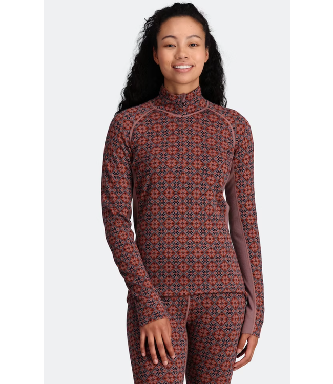 Kari Traa Karitraa rose light baselayer half zip