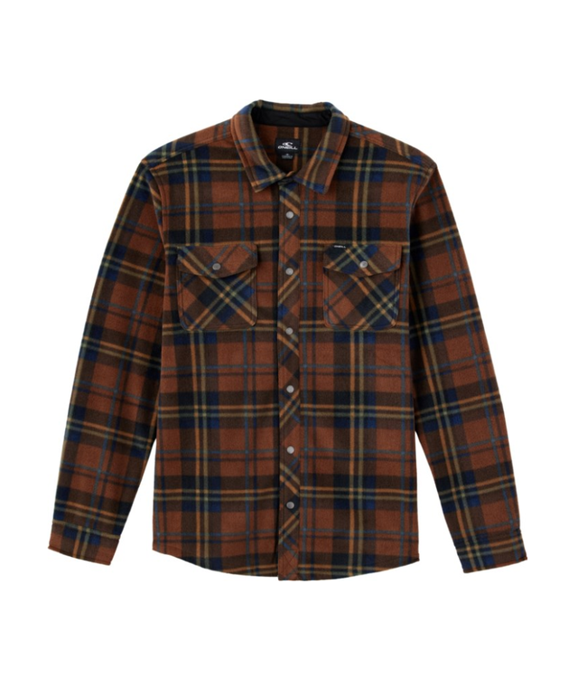 O'Neill O'NEILL CHEMISE GLACIER PLAID SUPERFLEECE FA4104203