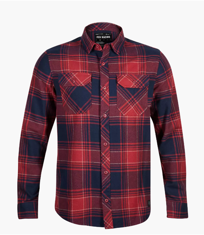 FOX FOX CHEMISE TRAILDUST FLANNEL 31961