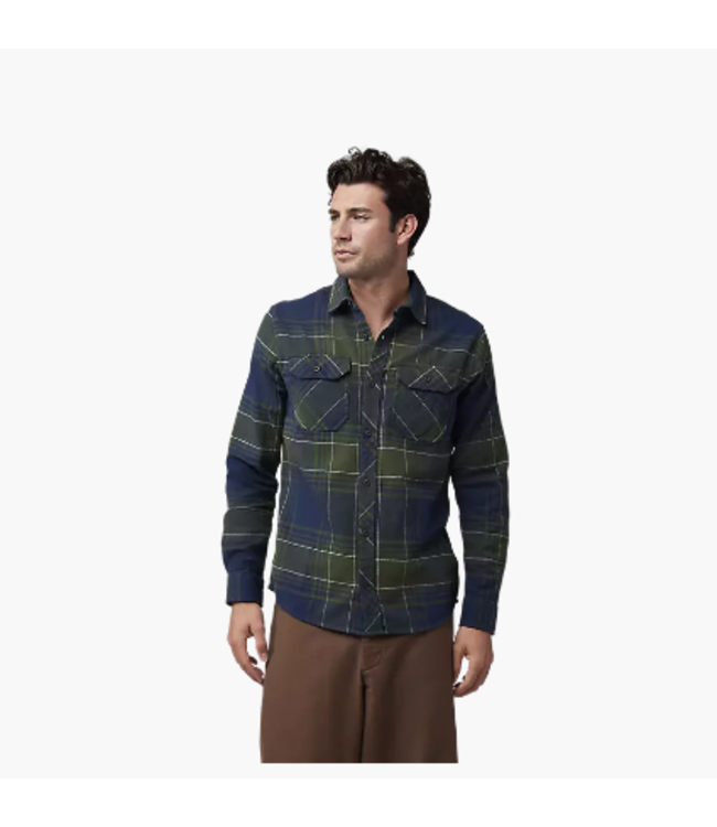 FOX FOX CHEMISE TRAILDUST FLANNEL 31961