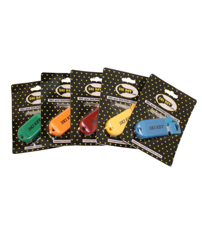 Ski Key BARRURE CADENAS SKI KEY POUR SKI OU PLANCHE