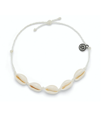 Pura Vida PURA VIDA BRACELET CHEVILLE KNOTTED COWRIES (10BRPK1361)